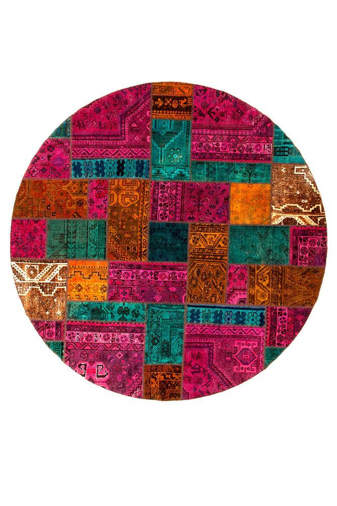 Persian Handnotted Patchwork - 233X233CM