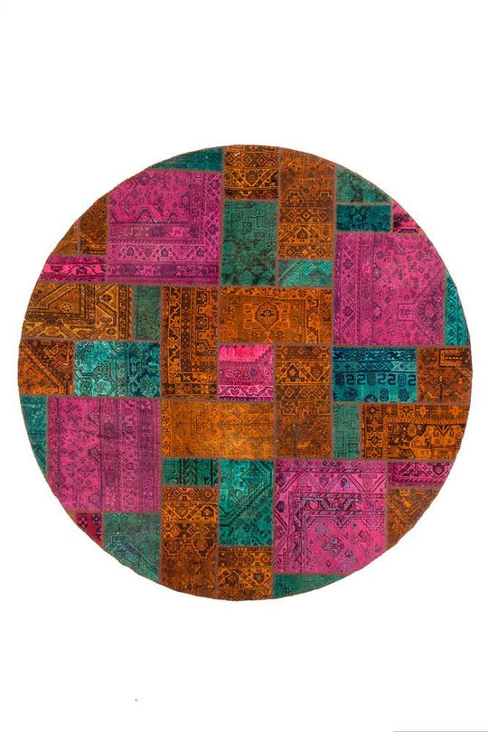Persian Handnotted Patchwork - 238X238CM