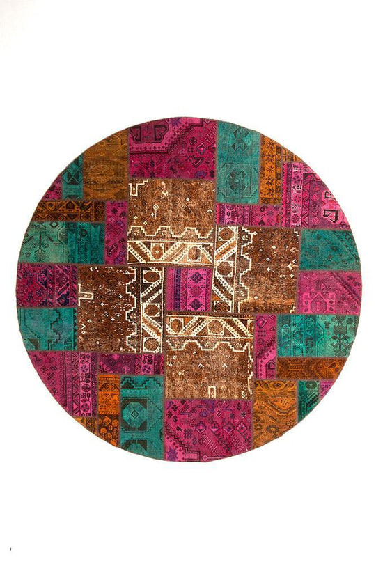 Persian Handnotted Patchwork - 238X238CM