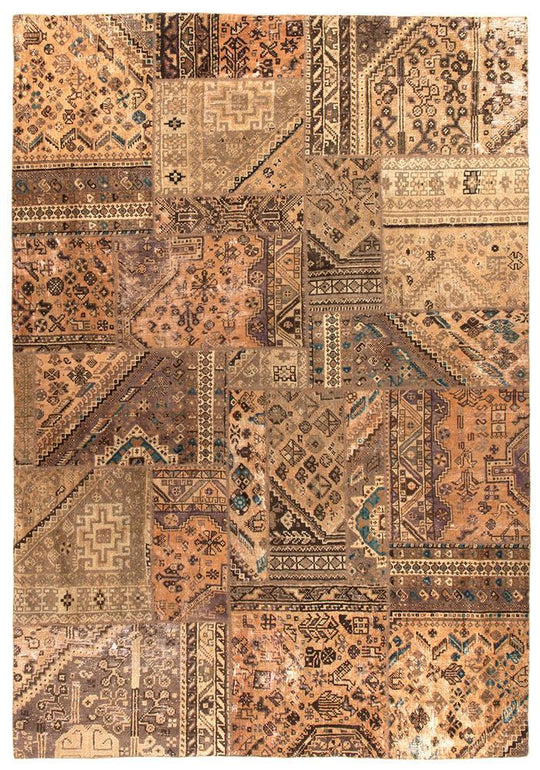 Persian Handnotted Patchwork - 290X198CM