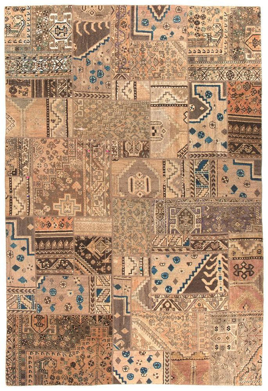 Persian Handnotted Patchwork - 290X195CM