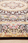 Handknotted Pure Silk Persian Qum X 32