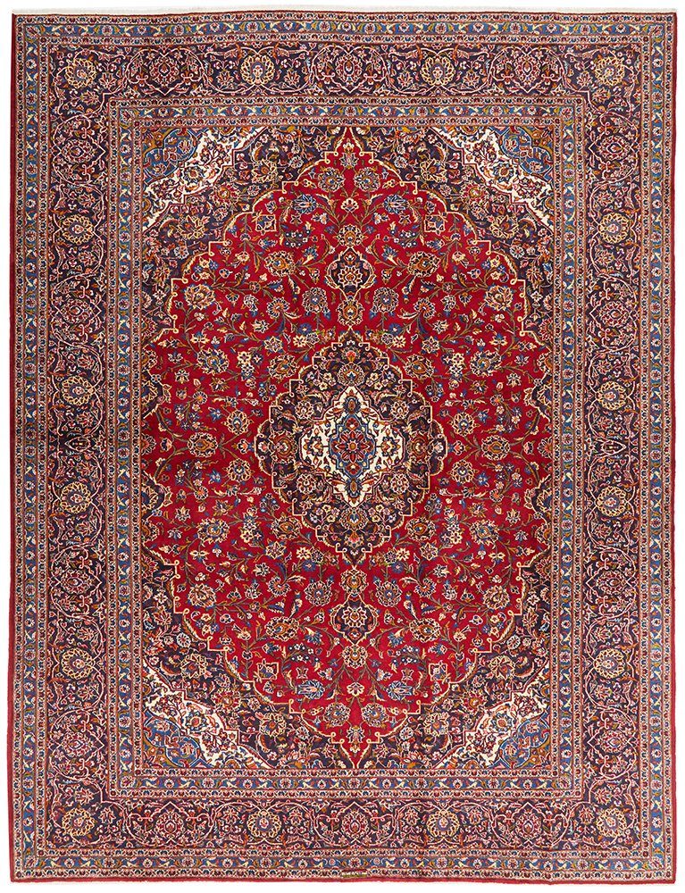 Persian Handmade Red Kashan 17 - 390x300