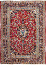 PERSIAN HANDMADE RED KASHAN 37 - 353X254 CM