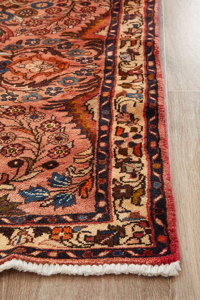 Hand Knotted Persian Rug 120 - 405x80cm