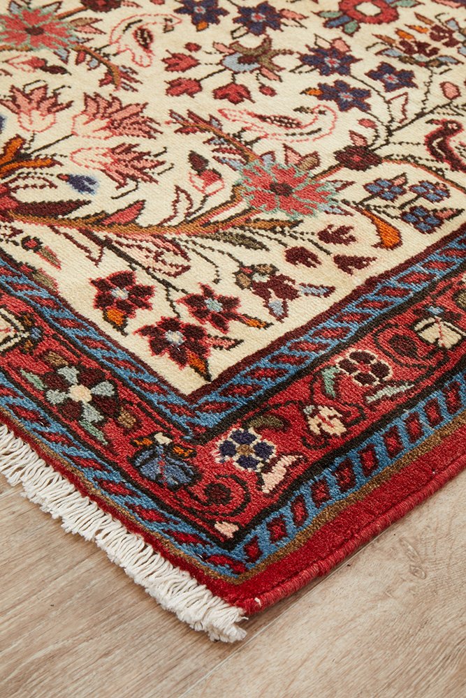 Hand Knotted Persian Rug 130 - 398x85cm