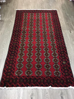 HAND KNOTTED PERSIAN RUG BALOUCH 193X105 CM