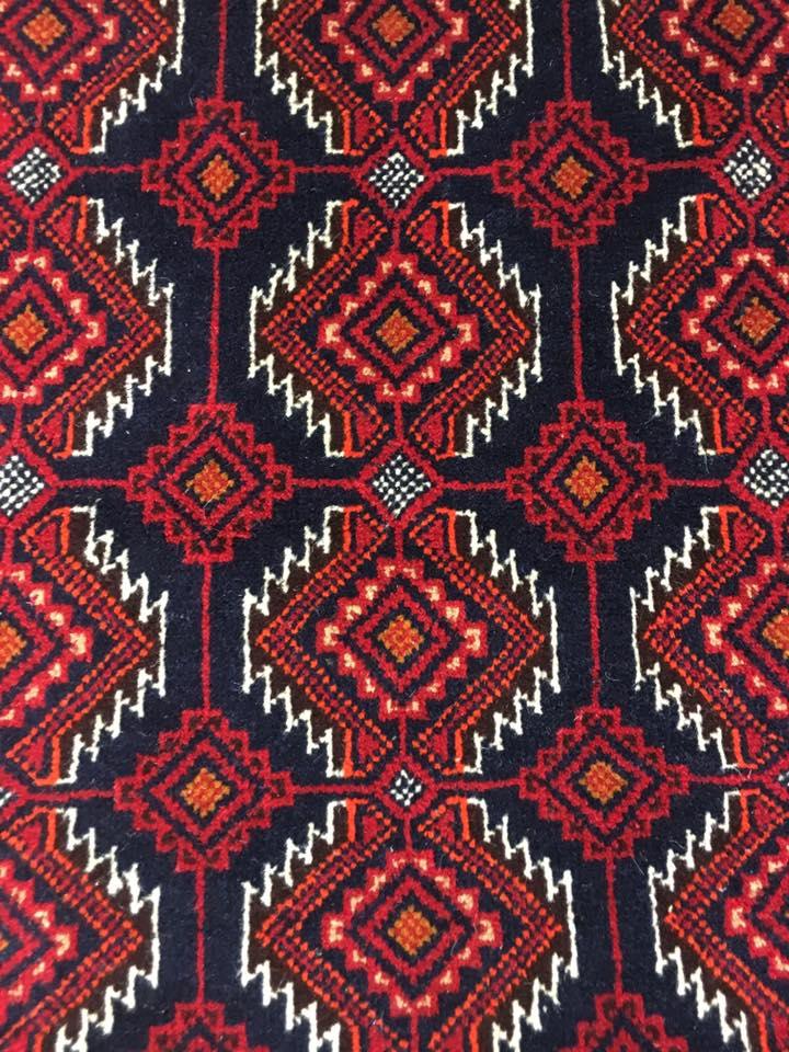 HAND KNOTTED PERSIAN RUG BALOUCH 187X105 CM