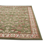 Istanbul Traditional Floral Pattern Rug Green - aladdinrugs - 2