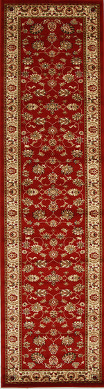Istanbul Traditional Floral Pattern Rug Red - aladdinrugs - 4
