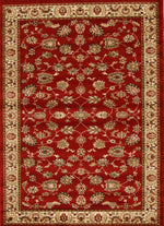 Istanbul Traditional Floral Pattern Rug Red - aladdinrugs - 1