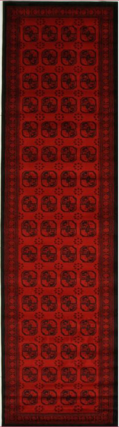 Istanbul Classic Afghan Pattern Rug Red - aladdinrugs - 4