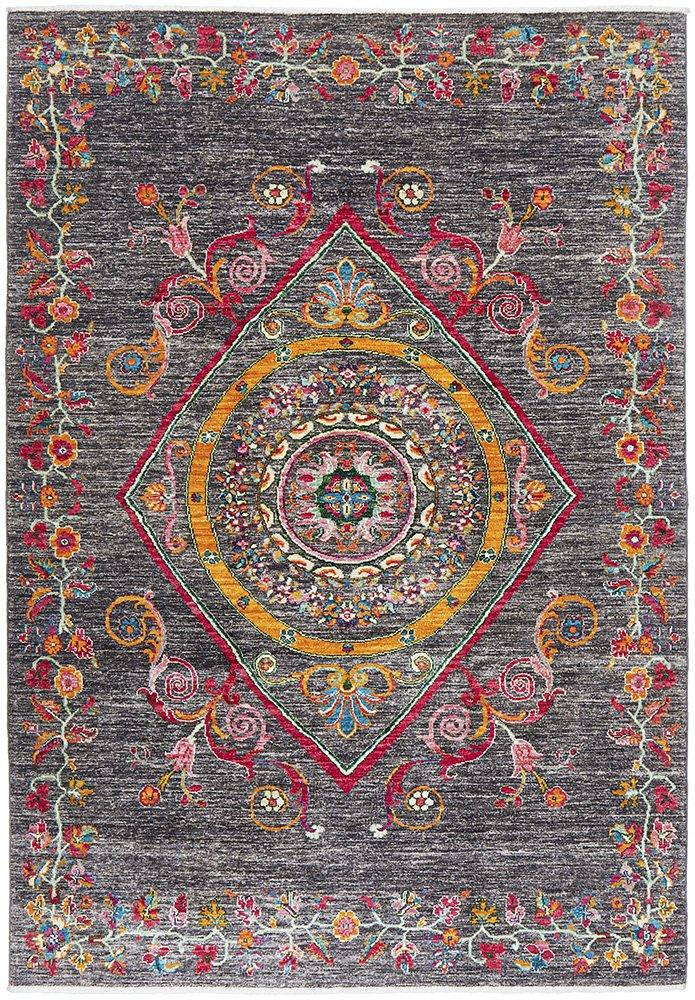 Hand Knotted Pure Wool Afghan - 236x162CM