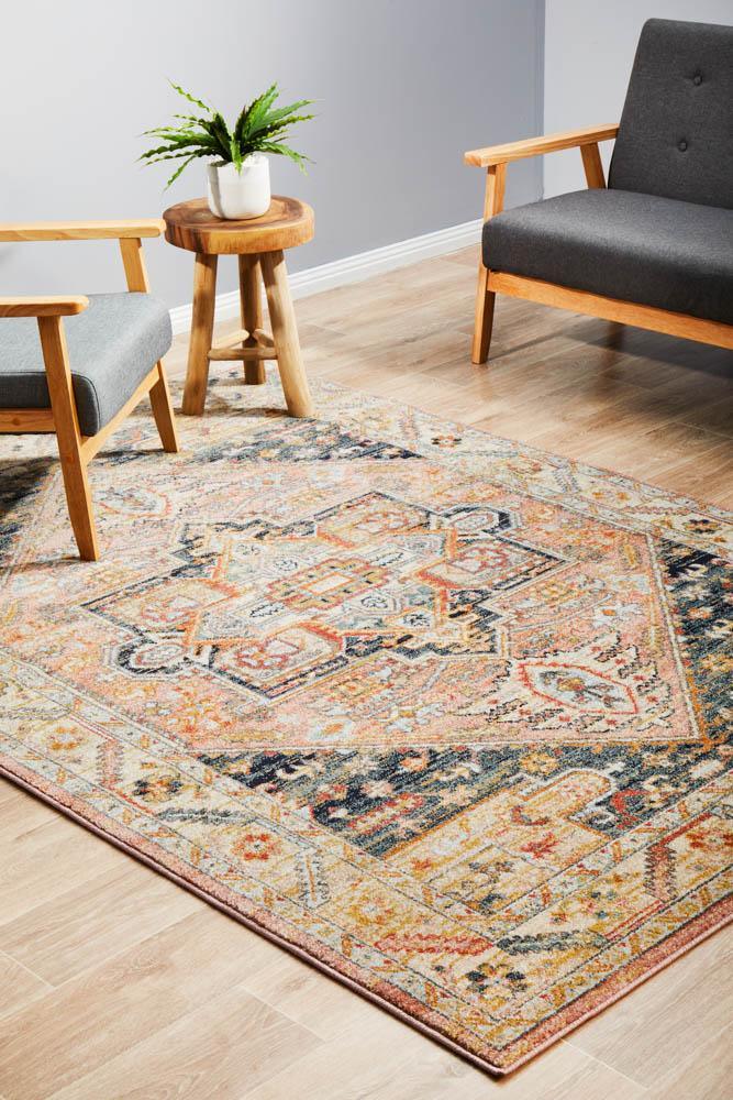 Armageddon Rug Artin Power Loomed Salmon Rug – Aladdin Rugs NZ