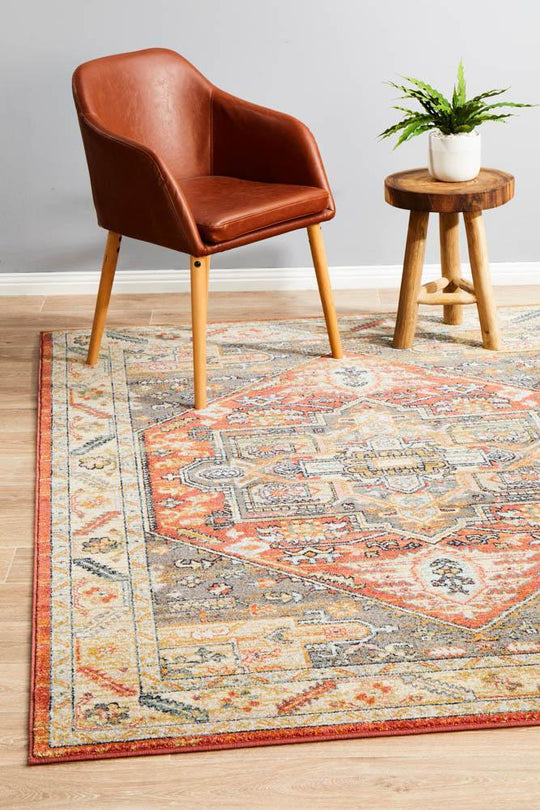 Artin Power Loomed Terracotta Rug