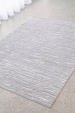 Power Loomed Marina Suri Silver Rug