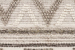 Amaya Hand-Loomed  Wool Stone Rug