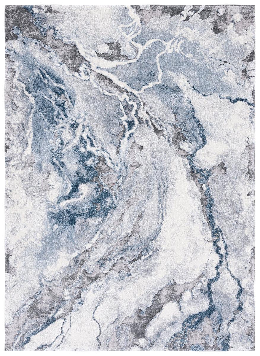 Marble Natural 222 Blue Rug