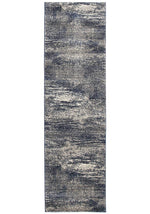 Susa Jahan Dunescape Modern Blue Grey Rug