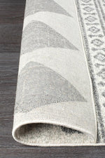 Susa Arash  Modern Tribal Design Grey Rug
