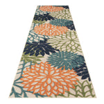 Mona 1210 Green  OutDoor/InDoor Rug Hallway Runner