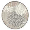 Mona 1210 Natural OutDoor/InDoor Round Rug