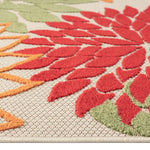 Mona 1210 Red OutDoor/InDoor Rug Hallway Runner