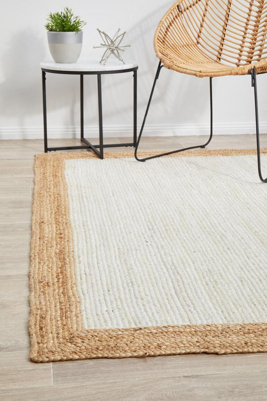 Sahra 333 White Natural Rug