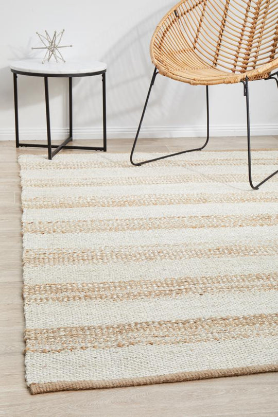 Sahra 555 Natural White Rug