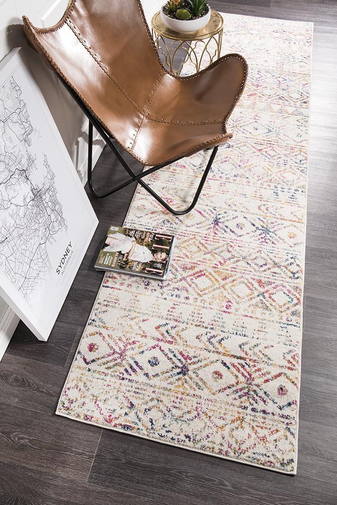Aladdin Styled Rugs Aladdin Aliya Multi Grey Rustic Runner Rug – Aladdin Rugs NZ
