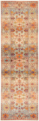 Helena Traditional Floral Multi Colour Modern Floor Rug