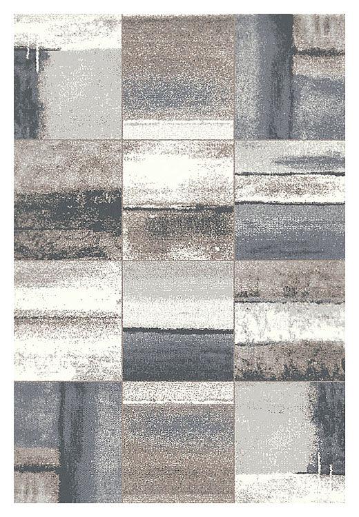 Mia 3532 Patch Modern Beige Rug