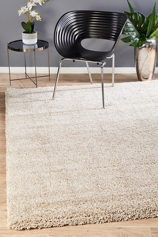 Ultra Thick Super Soft Shag Rug Linen