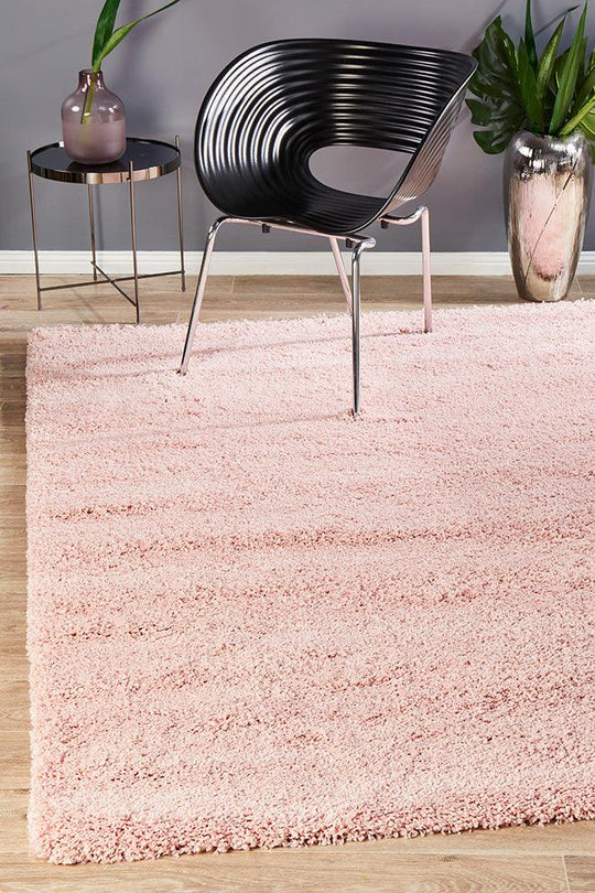 Ultra Thick Super Soft Shag Rug Pink