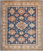 Hand Knotted Afghan Supper Kazak 294X247CM