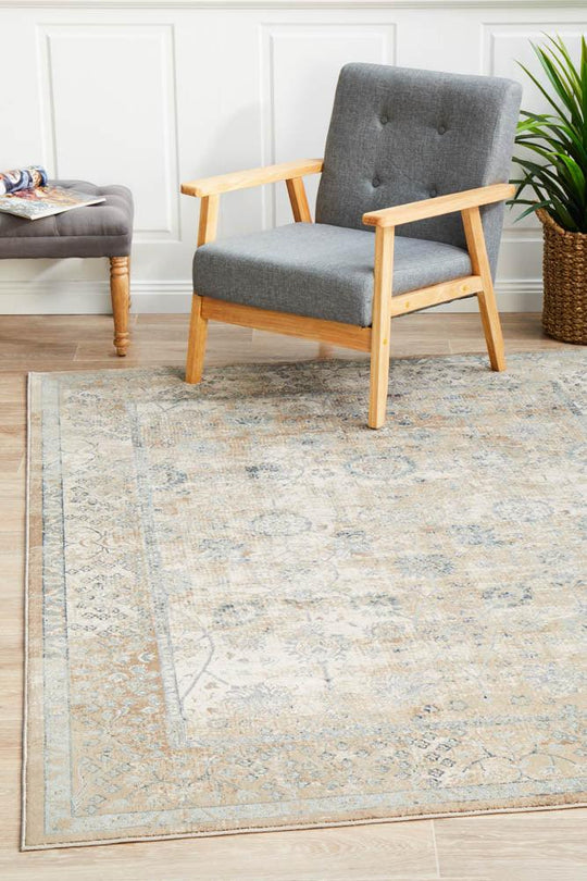 Avantika Vine Traditional Cream Rug