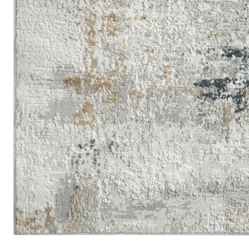Athens Modern Grey Hallway Runner-101