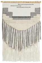 Aladdin Rugs NZ Home Gram Scandi Layered Fringed Wall Hanging