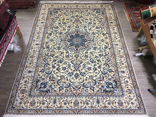 HAND KNOTTED PERSIAN NAIN RUG SIZE 320 X 220 CM