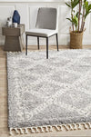 Jesper Bohemian-Style Silver Rug