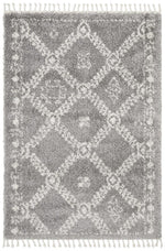 Jesper Bohemian-Style Silver Rug