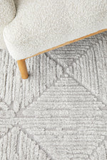 Melodious Shilo Silver Rug