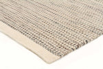 Hand Made Wool Natural Flat weave Rug