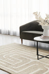 Synonyms Maze Linen Rug