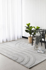 Synonyms Trail Grey Rug