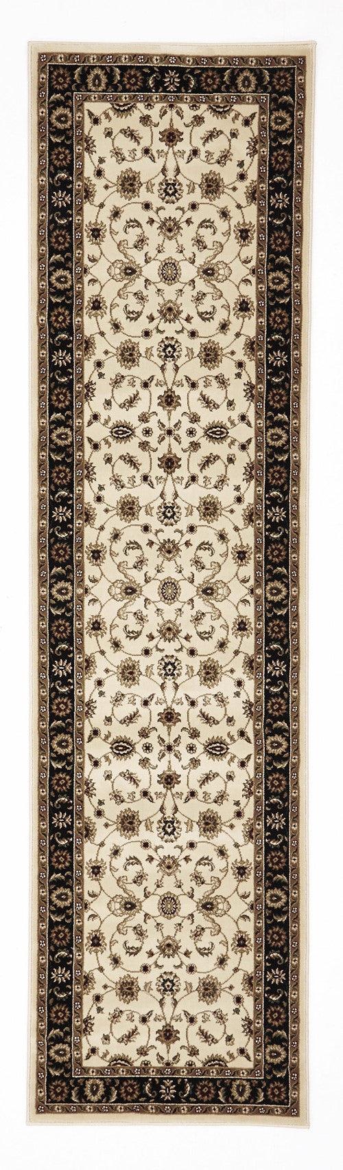 Sydney Classic Rug Ivory with Black Border - aladdinrugs - 6