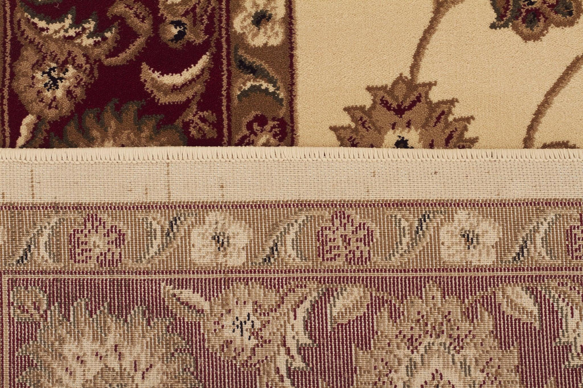 Sydney Classic Rug Ivory with Red Border - aladdinrugs - 5