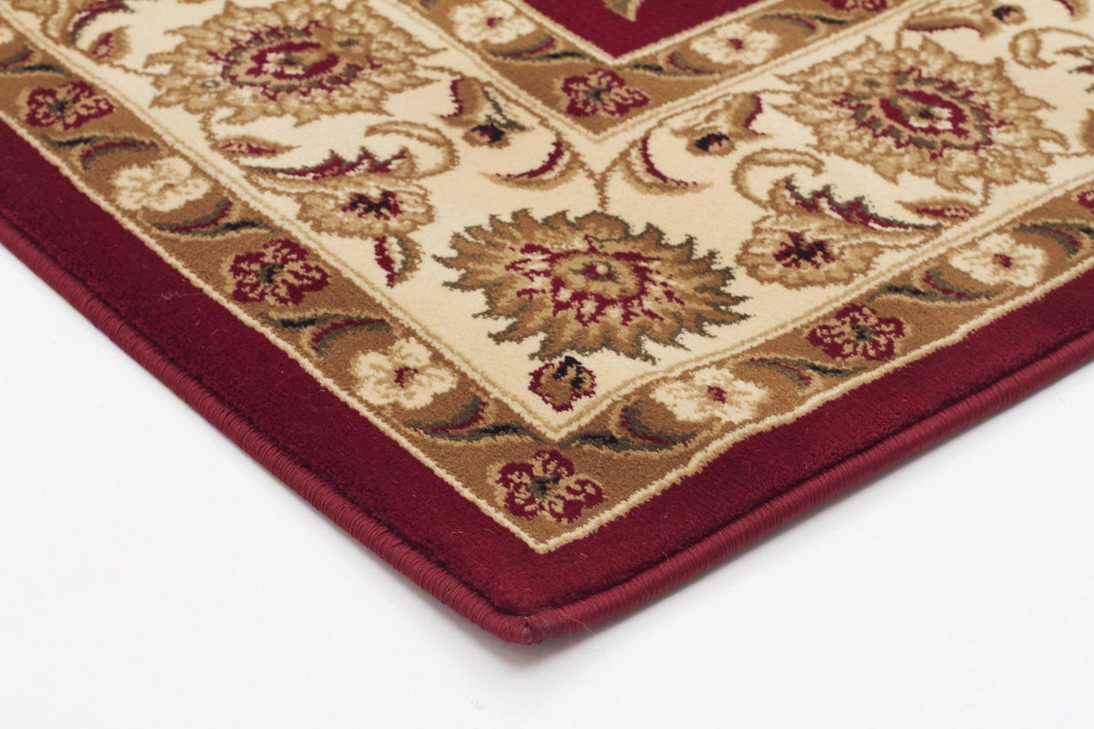 Sydney Classic Rug Red with Ivory Border - aladdinrugs - 2