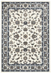 Persian Nain Design  Classic Rug White with White Border