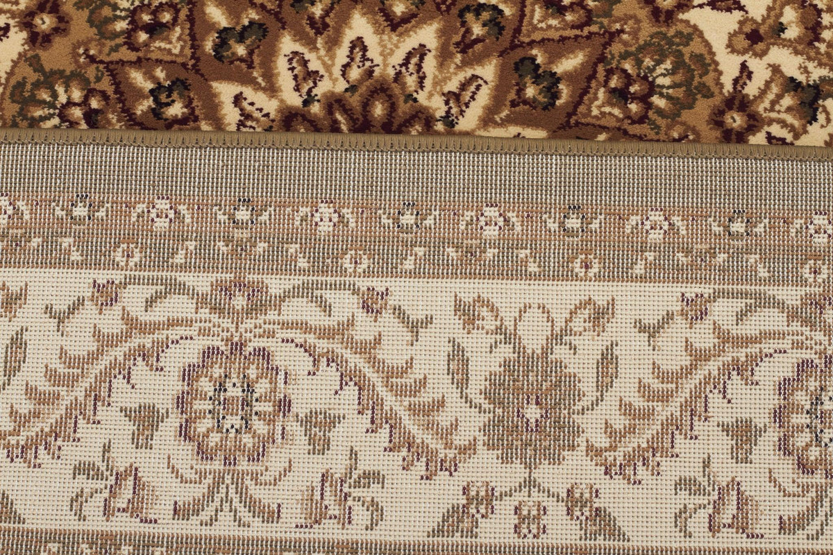 Sydney Medallion Rug Green with Ivory Border - aladdinrugs - 5